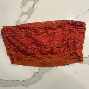Free People bandeau bra bralette size Large